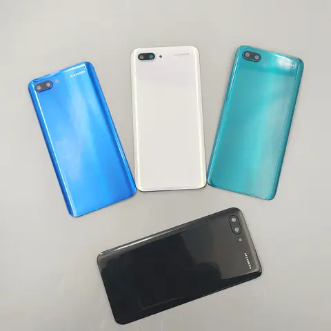 S86b3105d4b4e4c5ca49eaed8d5a2d6c8C_480x480q75 Original Back Glass Battery Cover Honor 10 Rear Panel Door Housing Case Replacement Parts Honor10 With Camera Lens Frame (New) - Image 1
