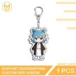 Hajime Kashimo Key Holder Charming NSFW Hot Selling Y2K Portrait Props Novelty Popular Pendant Jewelry Suitable For Door Handle (New)