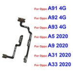Volume Power Flex Cable OPPO A5 A9 A31 A33 A91 A92 A93 2020 4G On OFF Power Buttons Voulme Side Key Switch Flex Cable Bangladesh (New)