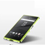 Z5 Dual Bumper case Luxury Deluxe Ultra Thin Protective aluminum Bumper Frame Case Sony Xperia Z5 E6633 E6653 E6683 52-inch (New)