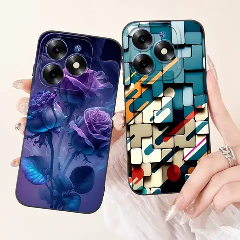 S87770d6ec3f14900a73bce8c26089d5fN_480x480q75 ITEL P55 Case A666L Silicone Fashion Luxury Cute Funny Cool Shockproof Back Cover ITEL P55 4G Phone Case A666LN P666L (New) - Image 1