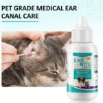 Dog Ear Cleaner Dogs Ear Mite Cleaning Oil Softens The Ear Canal Mites Inhibits And Stops Itching For Cats And Dogs H6D7 (New)