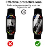 1-5PCS Xiaomi Mib 10 Screen Protectors 9D Curved Full Coverage Anti-Scratch Protective Films Mi B 9 Watch Cover (New)