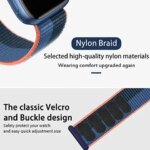 Nylon Loop Apple Watch B Strap Ultra2 49mm 44mm 40mm 45mm 41mm 42mm Bracelet iwatch Serie apple watch b 9 8 se 7 6 5 3 (New)