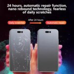 3Pcs Matte Screen Protector iPhone 16 Pro Max 18 17 Air 14 15 16e 11 12 13 XR XS 7 8 Plus SE Anti Fingerprint Tempered Glass (New)
