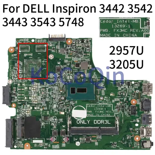 S882cc70b47c94053b13e7f5296a605378_500x500 13269-1 DELL Inspiron 15R 3442 3542 3443 3543 5748 Notebook Mainboard - Image 1