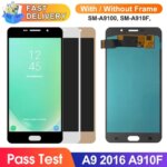 60'' Super Amoled Display Samsung Galaxy A9 Pro 2016 A910 A910F A9100 Lcd Display Touch Screen Digitizer Replacement (New)