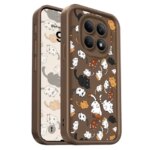 Orange Cat Rolling Phone Case Xiaomi Redmi Note 15 14 13 12 12S 11 11S 10 Pro Plus 4G 5G Staircase Soft Cover (New)