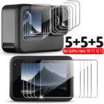 LCD Screen Protector Go Pro Hero 13 12 11 10 9 Black Camera Lens HD Clear Tempered Glass Films GoPro Hero13 Accessories Bangladesh (New)
