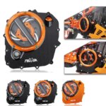 Engine Clear Clutch Cover Spring Retainer Pressure Plate For K&TM DUKE 390 2017 2018 2019 2020 2021 2022 RC 390 2018 2019 2020 (New)