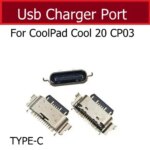USB Charging Board Coolpad Cool 20 CP03 USB Charger Jack Dock Board with Motor Type C Usb Charger Dock Port Board Parts (New)
