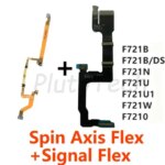 Z Flip 4 Main Board LCD Display with Spin Axis Flex Cable Charging Port Signal WIFI Compatible  F721 F721B F721U F721N (New)