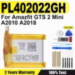 High Quality BackShell Battery PL402022GH Huami Amazfit GTS2 GTS 2 Mini A2010 A2018 Smart Watch Bateria + Free Tools Bangladesh (New)