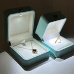 Pink/Red/Orange/Blue Pendant Box Ring Box Necklace Box For Anniversary Gifting Display (New)