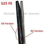 S25FE Samsung Galaxy S25 FE S731 Middle Frame Housing Board LCD Faceplate Bezel Replace Repair Parts + Side Buttons (New)