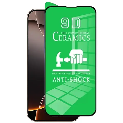 S8acffeee05334f00bad209f0fd25fe4dD_480x480q75 4PCS Clear Ceramic Film iPhone 17 16 15 14 11 13 12 Pro Max Air 16e 15 14 16 Plus 13 12 Mini XS Max XR X 8 Screen Protector (New) - Image 1