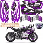 for cfmoto 675SR 675SS Modification Motorcycle Prints Body Decals Decorative Stickers Wheel Stickers.Accessories.Tyre (New)