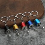 Creative gear shift keychain car manual transmission model small gift gear shift decompression toy manufacturer in stock (New)
