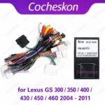 Car Wiring Harness Adapter Canbus Box Decoder G-rz-ft-77 For Toyota Lexus Gs300 Gs430 Rx300 Rx350 Rx400h Android Cable Canbus (New)
