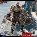 Hot Sale TAKETHAT&brotoys TB-001 1/12 God of War Kratos Bald Lord Kui Tough Guy 7Inches Action Figure Fans Gift Collection (New)