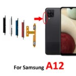 Samsung Galaxy A12 A125 A127 Phone New Volume Button Up Down External Key Internal Flex Cable Ribbon Repair Parts (New)