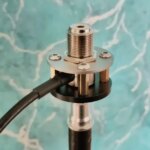 Tripod Antenna Mounting Bracket Outdoor Portable M-pipe Antenna Base 1A4-inch Threaded UV+ Shortwave (New)