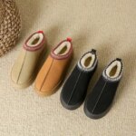Designer Winter Platform Slippers Ultra Mini Women Fur Tasman Snow Boots Tazz Classic Warm Luxury Brand Female High Heels Shoes (New)