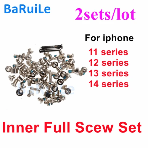 S8cd1b5c5967a48afbb53c5a7f130255eF_500x500.webp 2set Screw Set iPhone 13 14 Pro Max 11 - Image 1