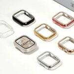 Diamond Watch Case Apple Watch 46mm 42mm 40mm 45mm 38 41 44 49mm Hollow Shell iWatch Series 11 10 9 8 7 6 SE 5 Ultra3 2 (New)