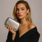 Silver Clutch Bag Women Luxury Prom Evening Clutch Banquet Wedding Purse Party Match Dress Handbag (New)