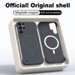 Frameless Magnetic Case Samsung Galaxy S26 S25 Edge S24 S23 S22 S21 S20 FE Note 20 Ultra Plus Magsafe Thin PC Cover (New)