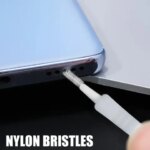 Cell Phone Charging Port Dust Plug with Cleaning Brush IPhone 17 16 14 13 Pro Max Plus Samsung Xiaomi IOS Type C Cleaner Set (New)