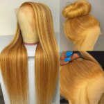 Vietnamese Human Hair P30/613 Wig 13x6 Glueless Highlight Lace Front Wig Super Double Drawn Bone Straight Lace Frontal Wig (New)