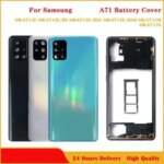 Samsung Galaxy A71 A715 A71 A715 Phone Housing Case Battery Back Cover Rear Door Lid Panel Chassis Camera Lens Adhsive Bangladesh (New)
