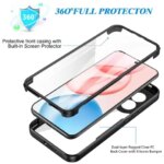 360 Full Body Case Vivo V60 Lite V23 Y20 Y75 Y55 T1 Y76 Y21D Y31 X300 Pro Y04 Y29S Y19E Y05 Y11D Cover Screen Protector (New)