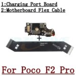 SIM Card Reader Board USB Charging Port Board Xiaomi Poco F5 Pro F6 Pro F4 GT F3 GT F2 Pro F1 Motherboard Flex Cable Parts (New)