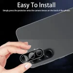 1 2 3D Curved Back Camera Protector Samsung Galaxy A56 Lens Glass Cover A36 A26 A16 A17 4G S25 Ultra S25+ Edge S 25 FE 5G Bangladesh (New)