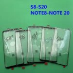 External Glass Samsung S8 S9 S10 S20 S21 S22 S23 Ultra NOTE 10 20 LCD Display Touch Screen Front Glass Lens Replacement Bangladesh (New)