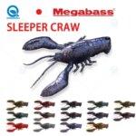 JAPAN Megabass SLEEPER CRAW 3inch 5/8oz 76mm 17.7g Sinking Soft Inset Stealth FISHING Lure Top Water Bait Sea Freshwater Bass (New)