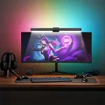44CM Monitor Light Bar LED Computer Screen Hanging Lights RGB Atmosphere Table Lamp Stepless Dimmable Work Study Read Gaming Bangladesh (New)
