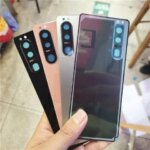 A+++ Battery Back Cover Rear Door Sony Xperia 5 III Housing Case Parts With Camera Lens (New)
