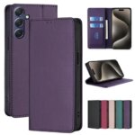 Magnetic Holder Flip Case Sharp Aquos Wish 5 4 3 2 Sense 10 9 8 7 6 R10 R9 R8 Leather 2 Visa Cards Slot Wallet Phone Cover (New)
