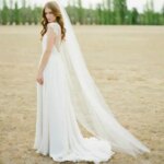 Hot Long Tulle Wedding Veils One Layer With Comb Bridal Veil For Bride Wedding Accessories (New)