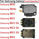 Loudspeaker Samsung Galaxy M30 M30s M31 M32 M33 M52 M53 M54 5G Loud Speaker Buzzer Ringer Sound Module Board (New)