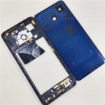 A+++ Full Housing Case For Tecno Spark 20 KJ5 Middle Frame + Battery Back Cover Rear Door With Camera Lens Repair Parts (New)