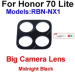 Back Lens Glass Frame Honor 70 Lite REN-NX1 Rear Camera Lens Glass Frame with Sticker Replacement Repair Parts (New)