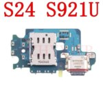 USB Charge Port Jack Dock Connector Charging Board Signal LCD Main Motherboard Flex Cable Samsung Galaxy S24 5G S921B S921U (New)