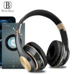 T5 Bluetooth Headphones Over Ear Head Wireless Earphones With Mic Music Headset Gamer Foldable Auriculare Fone For Huawei iPhone (New)