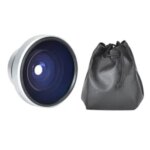 Silver Strong Applicability 37mm 0.25X Super Fisheye Additional Lens 37mm Caliber Camera Lenses new Bangladesh (New)