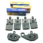 Motorcycle Front Rear Brake Pads for KAWASAKI ZX6R Ninja ZX-6R 2007-2019 Monster Ebegy 2009 ZX 6R (New)